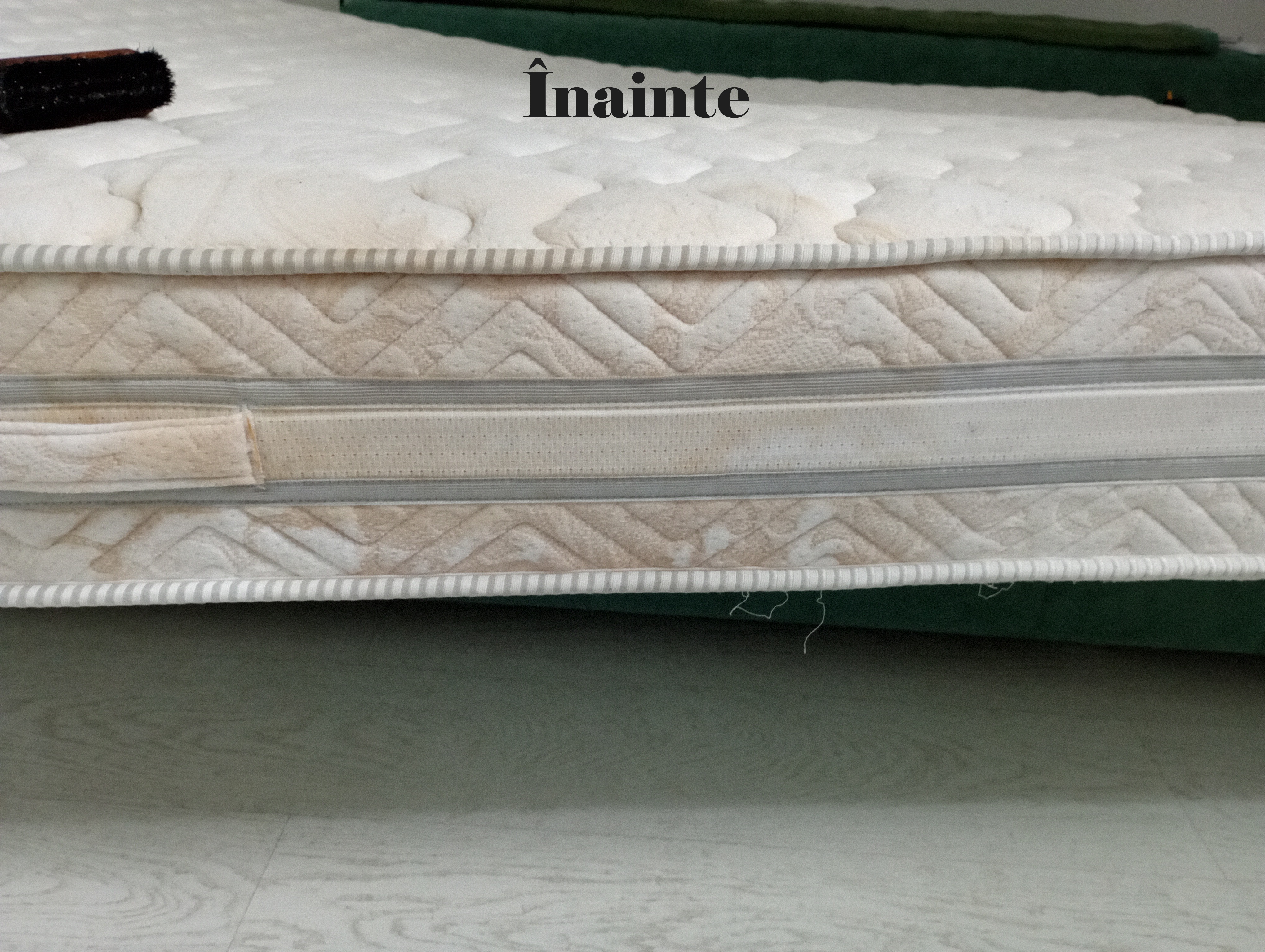 Canapea înainte de curățare - 27 mai