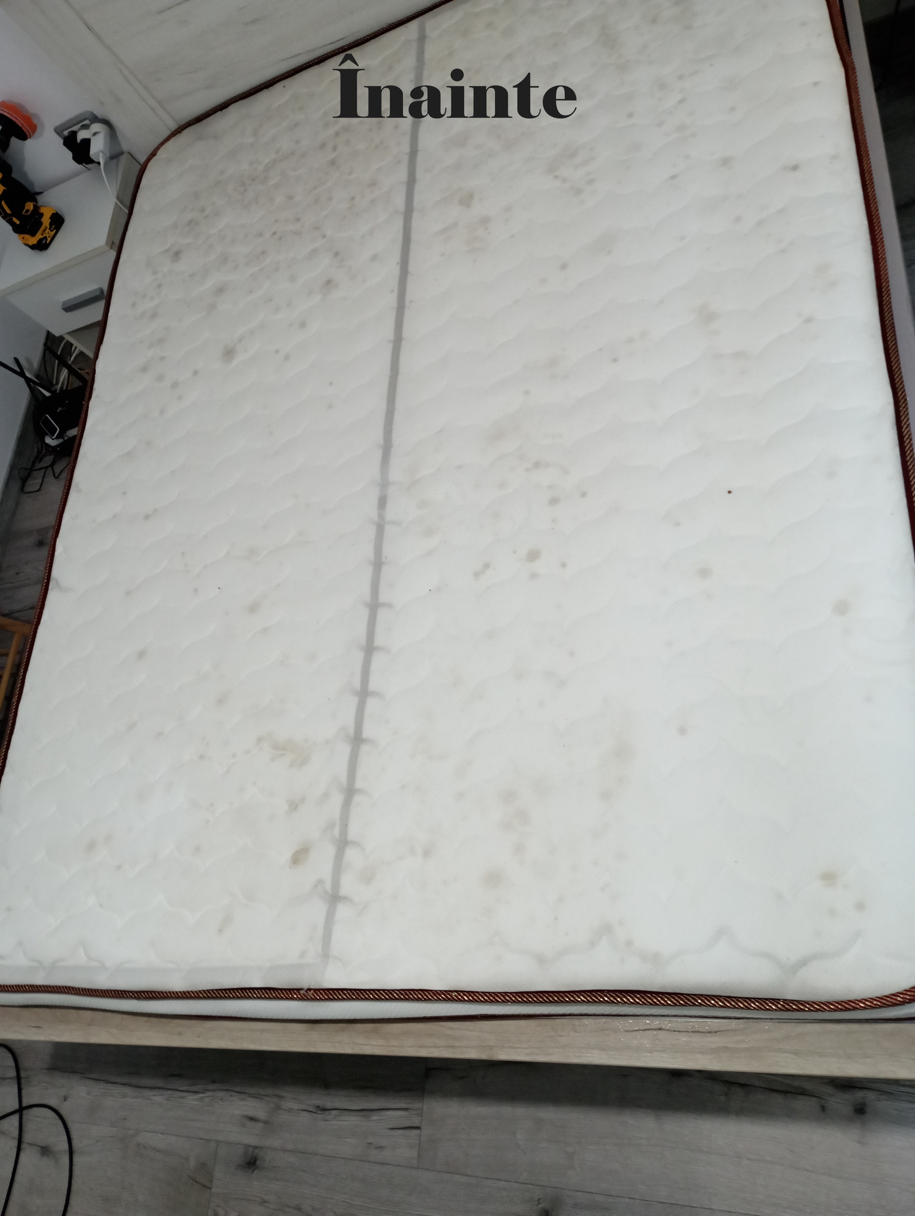 Canapea înainte de curățare - 18 iunie